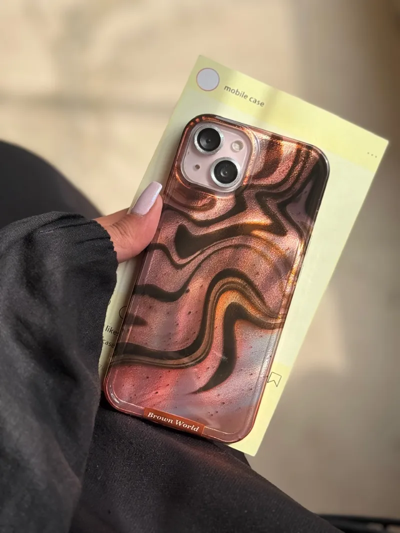 قاب گوشی آیفون Brown World (کدC2340)