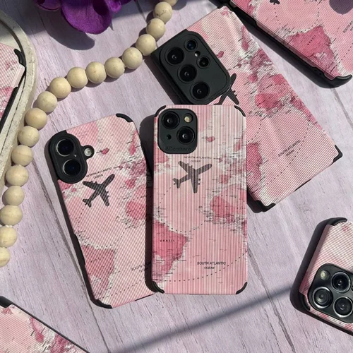 گارد گوشی airplane pink