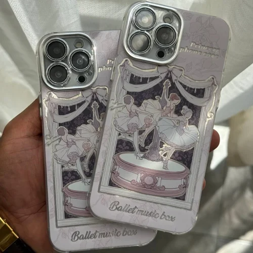 قاب موبایل آیفون بالرین سه دختر