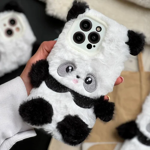 قاب Panda عروسکی پشمالو (کدC1606)
