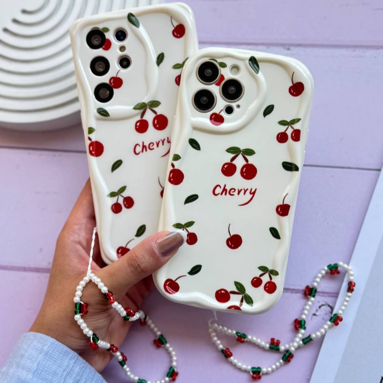 قاب Cherry با آویز آیفون ، سامسونگ ، شیائومی (کدC2044)
