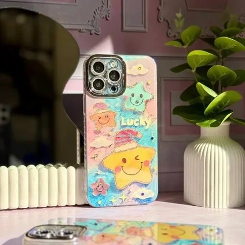 قاب گوشی آیفون ستاره LUCKY (کدC2117)