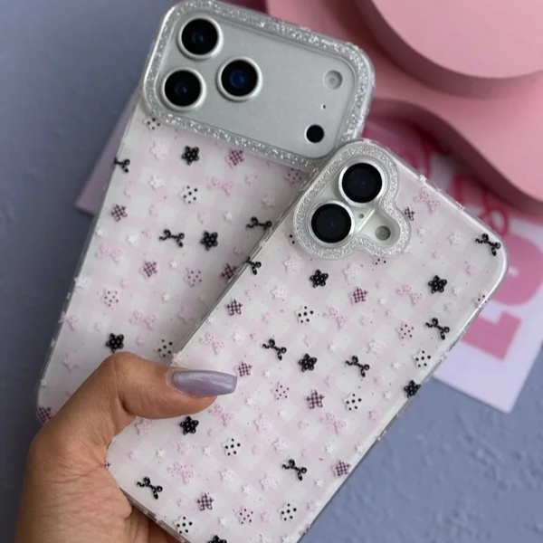 قاب Kawaii Pink Star آیفون (کدC2216)