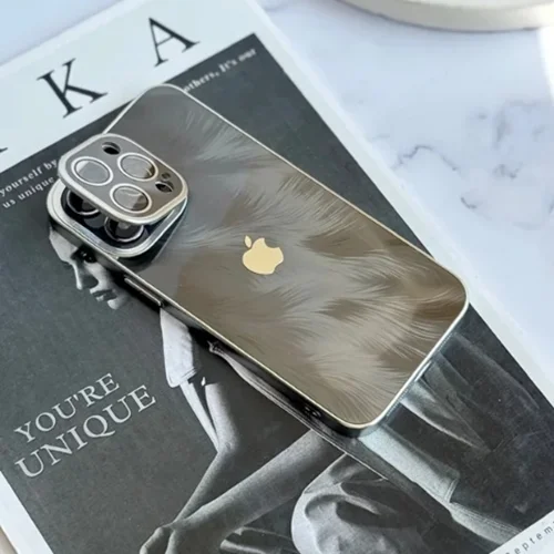 کاور گوشی آیفون فول براش لنز استند شو (کدC1830)