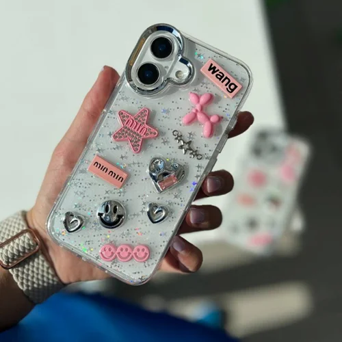 قاب ایفون و سامسونگ Pink Wang