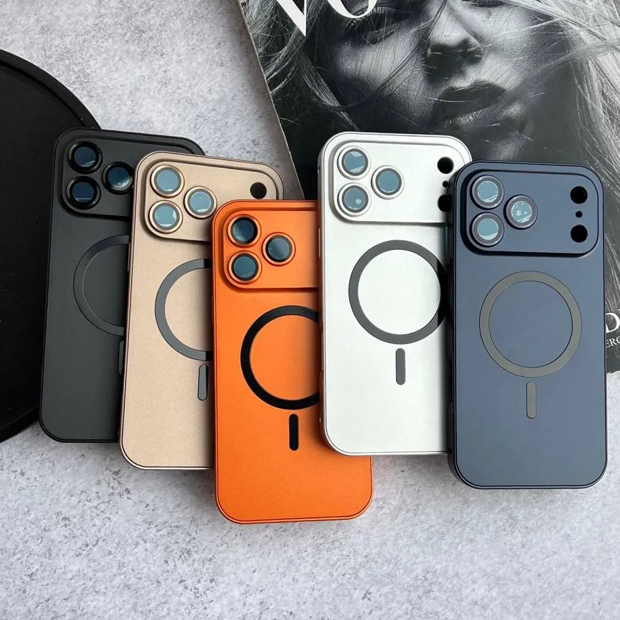 گارد 360 درجه بدنه تیتانوم مگ سیف ساپورت ضدخش محافظ لنزدار گلس دوربین