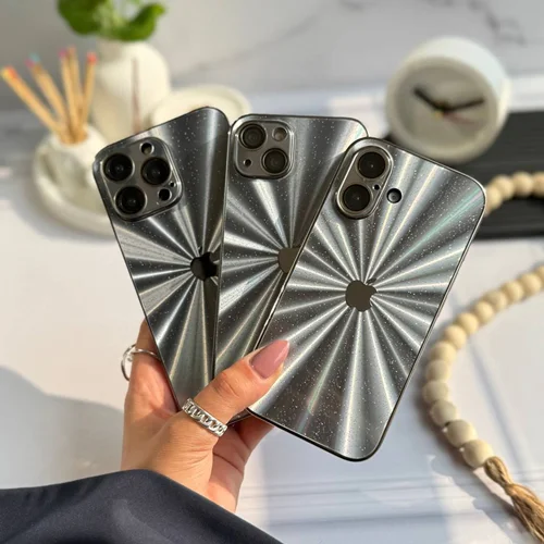 قاب گوشی آیفون لیزری شاینی (کدC1888)