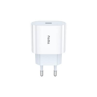 آداپتور شارژ سریع 20 وات توتو مدل Type-C HC-1-EU (سفید)