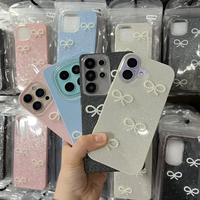 قاب شاین پاپیون مرواریدی سری شیائومی SHINY BOW XIAOMI