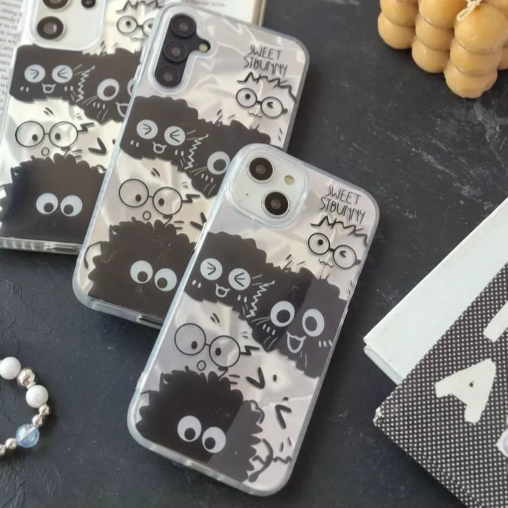 قاب گوشی هپل هلوگرامی همراه با آویز