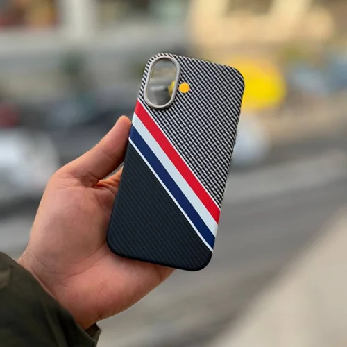 قاب گوشی فیبر کربن طرح هلند آیفون