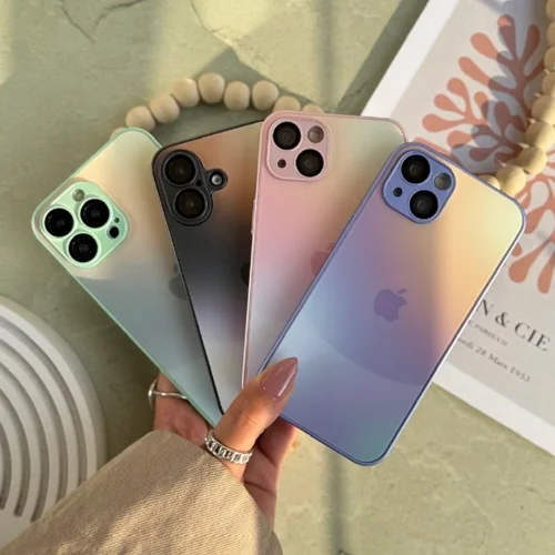 قاب گوشی آیفون کوارتز 4 رنگ (کدC1861)