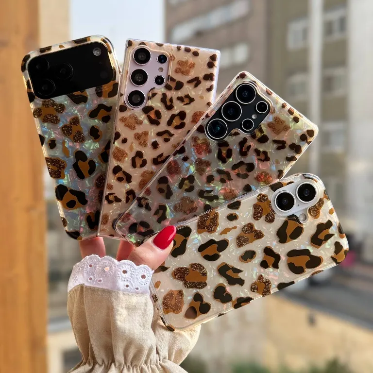 قاب پلنگی یخی آیفون ، سامسونگ ، شیائومی (کدC2191)