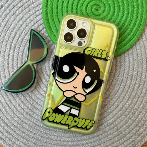 قاب Power Puff Girls پافر فسفری آیفون
