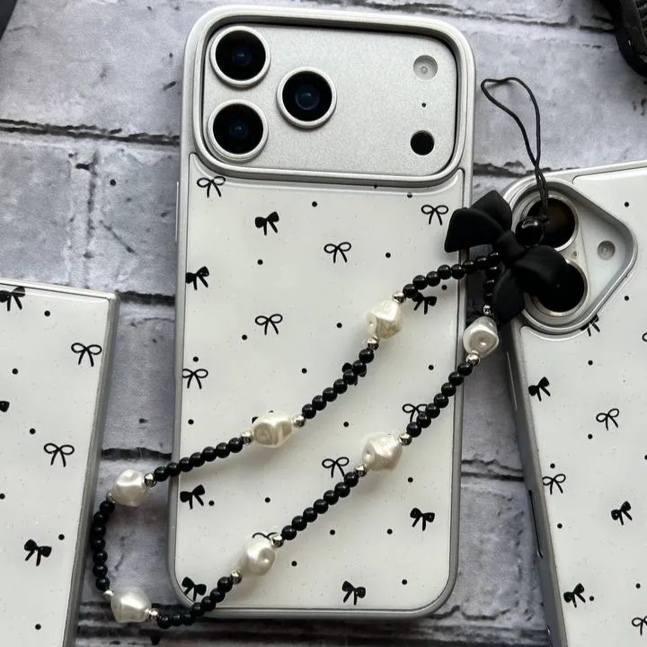 کاور گوشی papion آیفون همراه با آویز🎀