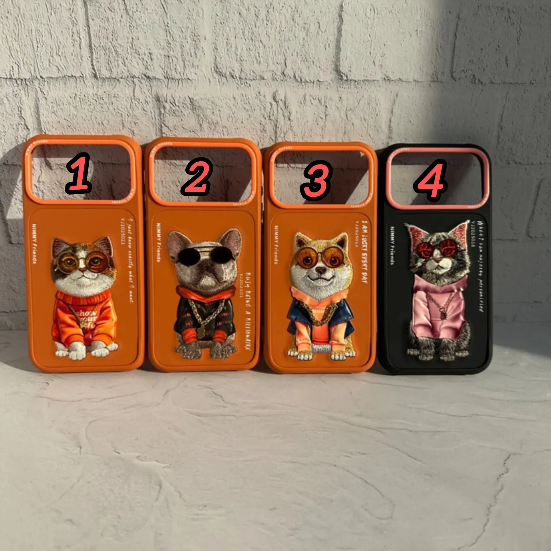 قاب گوشی نیمی nimmy glasses series کد c4398