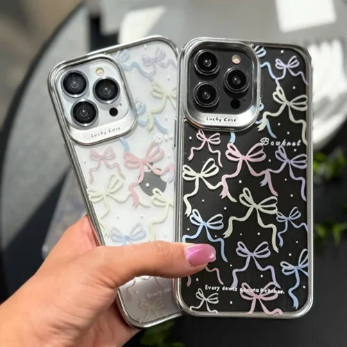 قاب گوشی آیفون پاپیون رنگی (کدC1809)