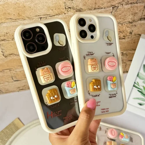 قاب شیرینی و بیسکوییت برجسته آیفون(کدC1802)