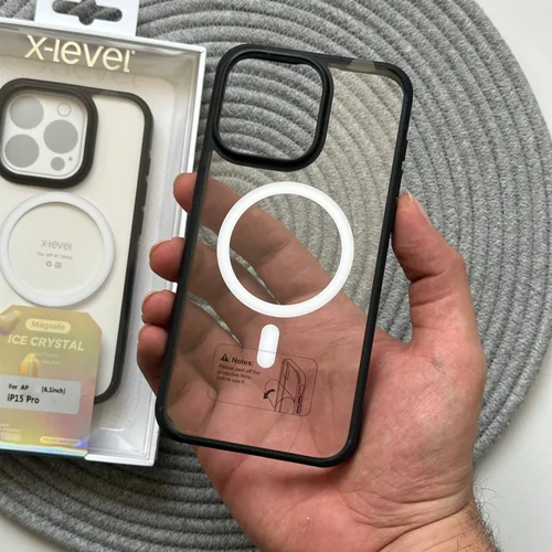 قاب X-Level Ice Crystal Apple iphone  پشت تلق دور نرم ایکس لول
