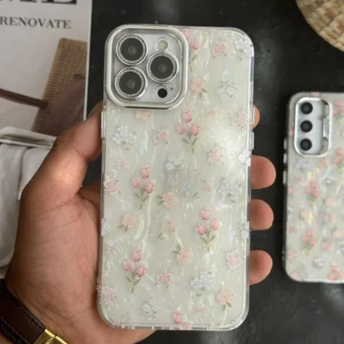 قاب موبایل آیفون گل انگلیش هوم