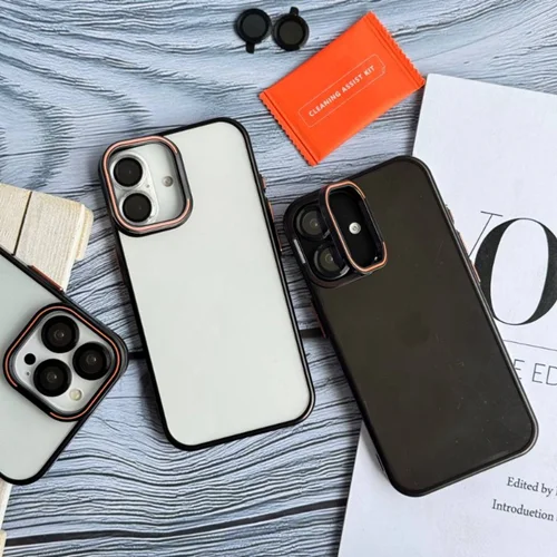 قاب orange lens استند شو با محافظ لنز (کدC1994)