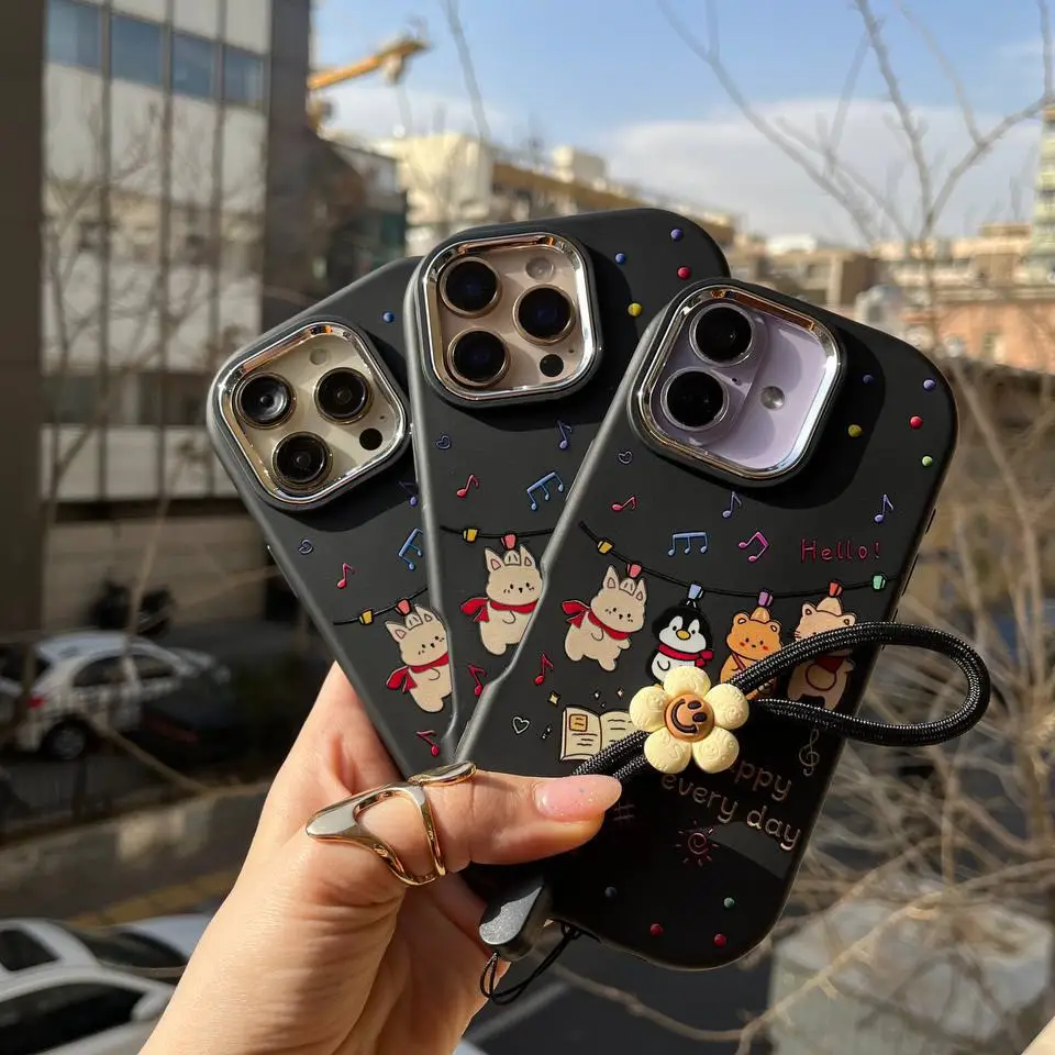 قاب حیوانات بازیگوش همراه با آویز