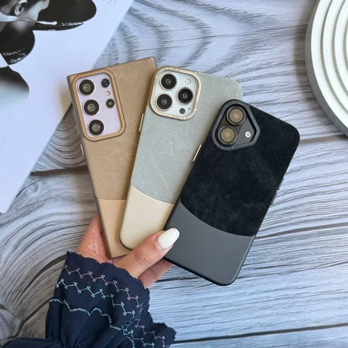 قاب گوشیFlannel Metal Case جیر متال رنگ تیتانیوم(کدC1674)