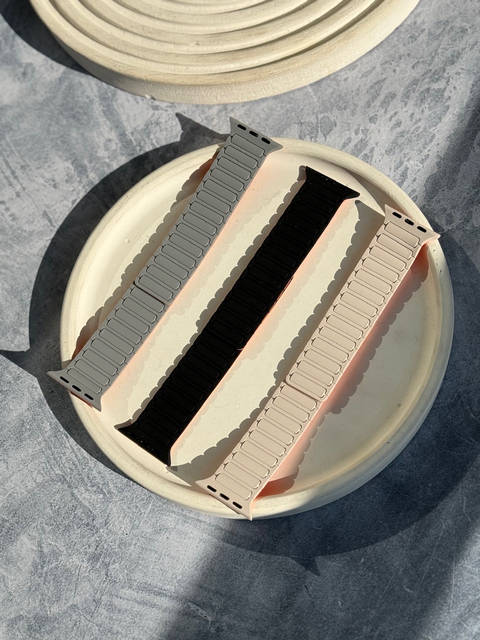 بند اپل واچ سیلیکون لینک مگنتی (کدw5074)