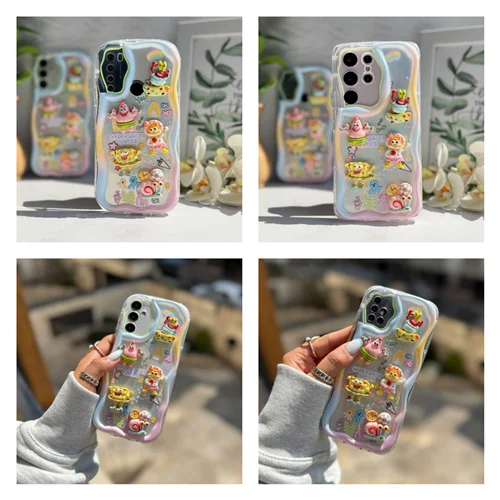 قاب باب اسفنجی برجسته سامسونگ و شیائومی (کدC1979)