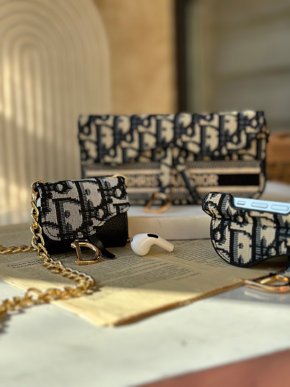 کاور ایرپاد دیور پارچه ای (کدa0048)