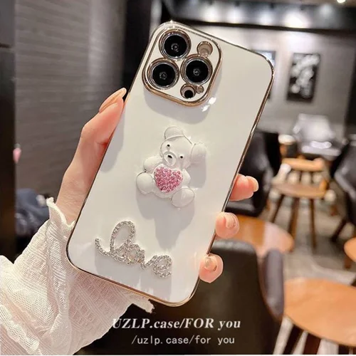 گارد گوشی خرس LOVE  آیفون سامسونگ شیائومی