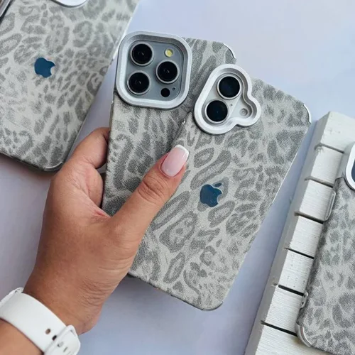 کاور گوشی آیفونGray Leopard