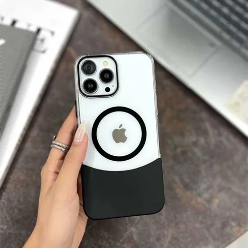 گارد گوشی آیفون دو تکه Hybrid مشکی