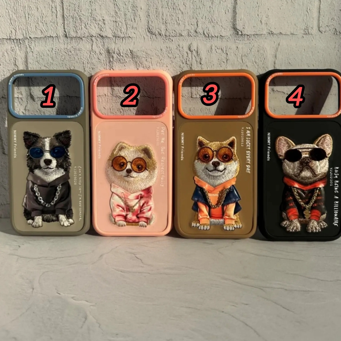 قاب گوشی نیمی nimmy glasses series کد c4397