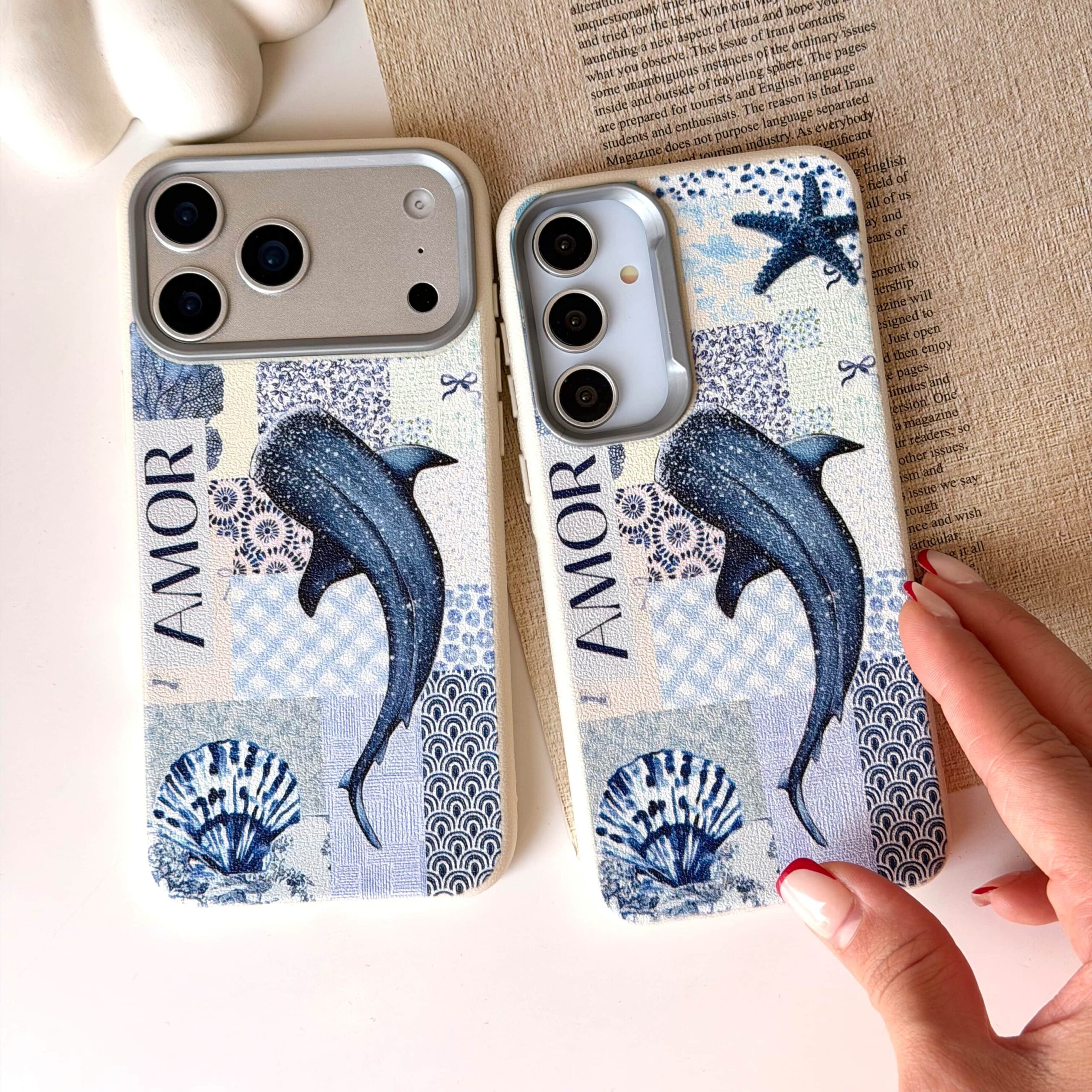 کاور گوشیWhale (وال) آیفون، سامسونگ، شیائومی