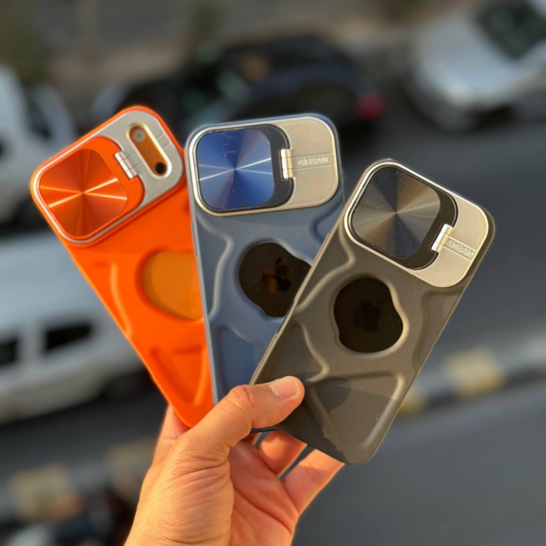کاور فلیپ مگ‌سیف (Flip Bracket) مدل لنزدار - جنس TPU منعطف