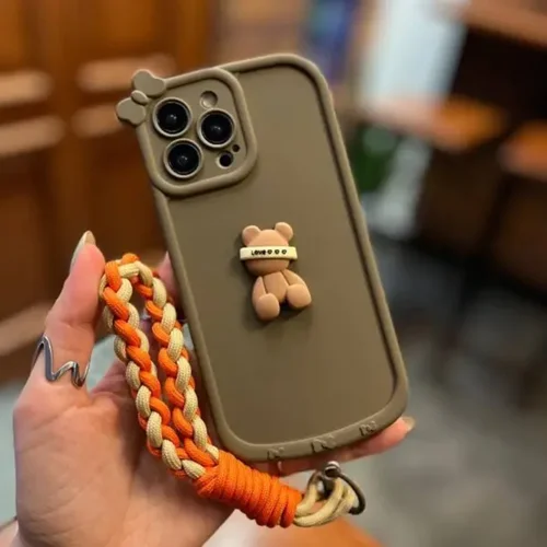 قاب بچه عاشق آیفون baby love رنگ قهوه ای