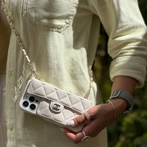 قاب کیفی چرمی شنل با بند بلند (کدC1836)