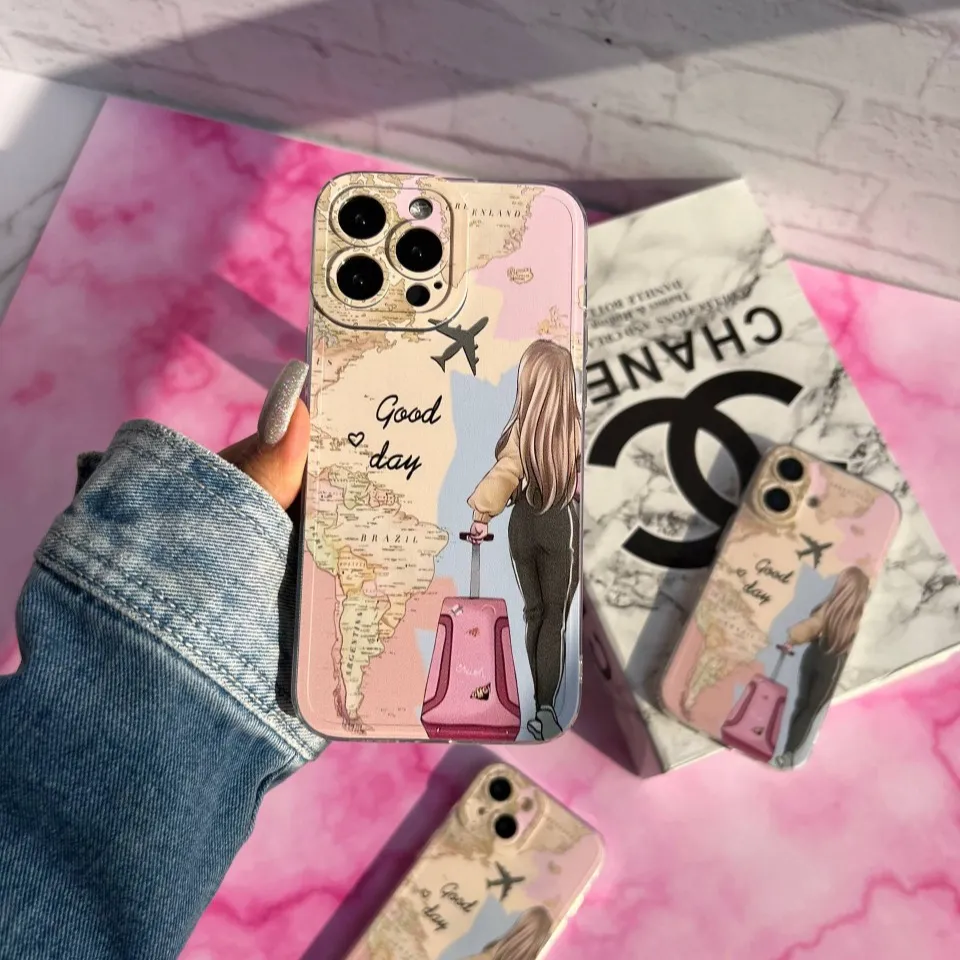 قاب گوشی آیفون عاشق سفر