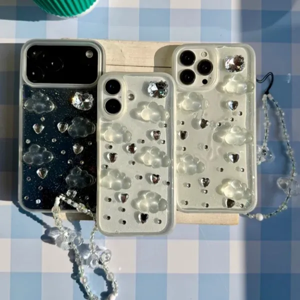 قاب ابر شاینی با آویز ابری (کدC2190)