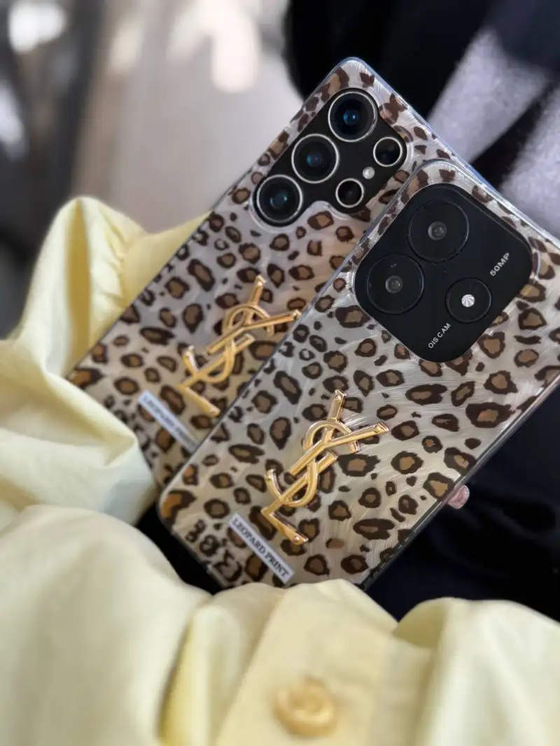 قاب براش yves saint laurent leopard سامسونگ و شیائومی (کدC2166)