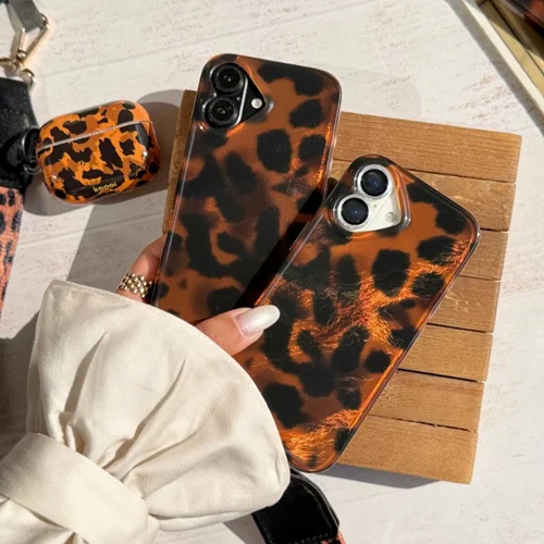 قاب گوشی آیفون Leopard Flame (کدC2130)