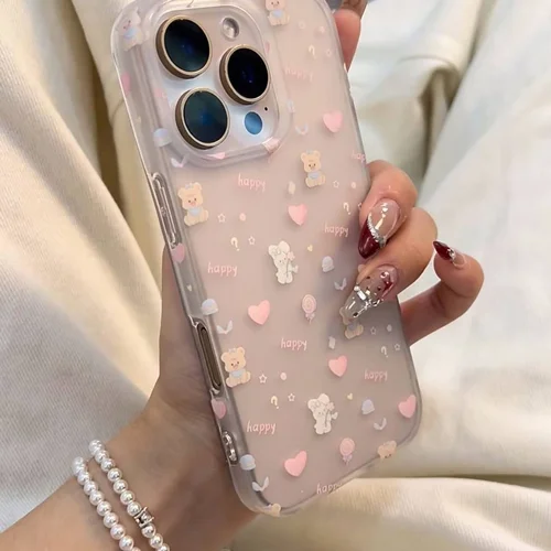 قاب گوشی خرس و خرگوش آیفون