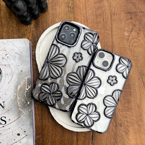 گارد گوشی آیفون گل شاینی