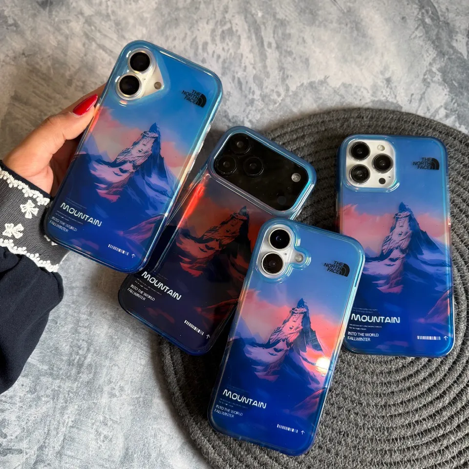 قاب گوشی mountain sunset آیفون  (کدC2192)