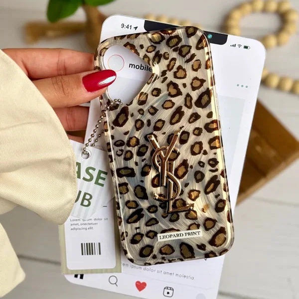 قاب yves saint laurent leopard (کدC2166)
